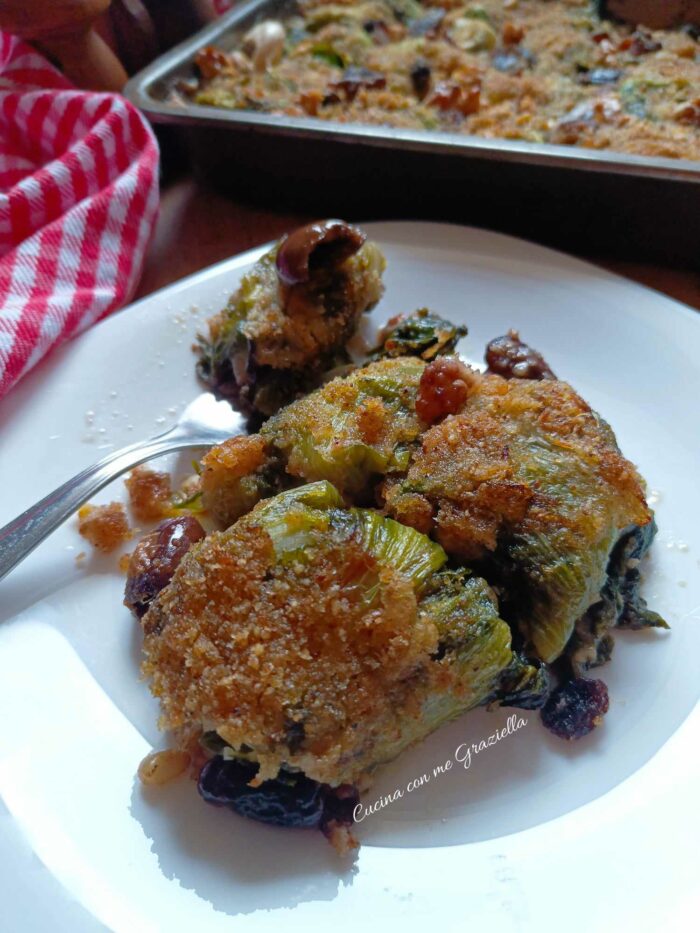 Involtini di scarola alla napoletana 