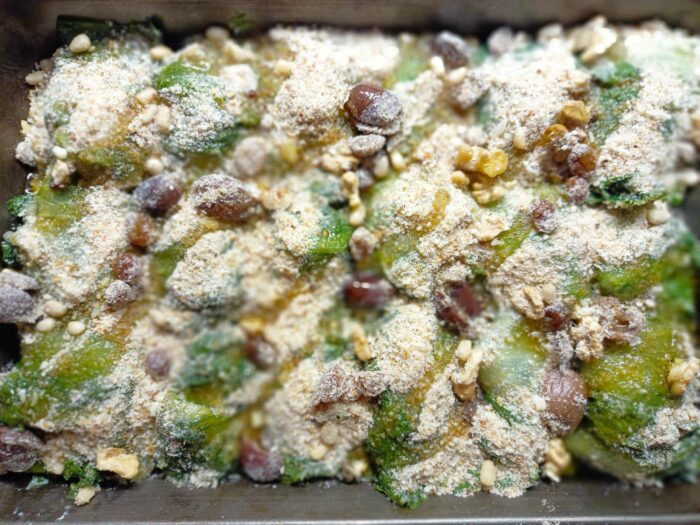 involtini scarola cruda