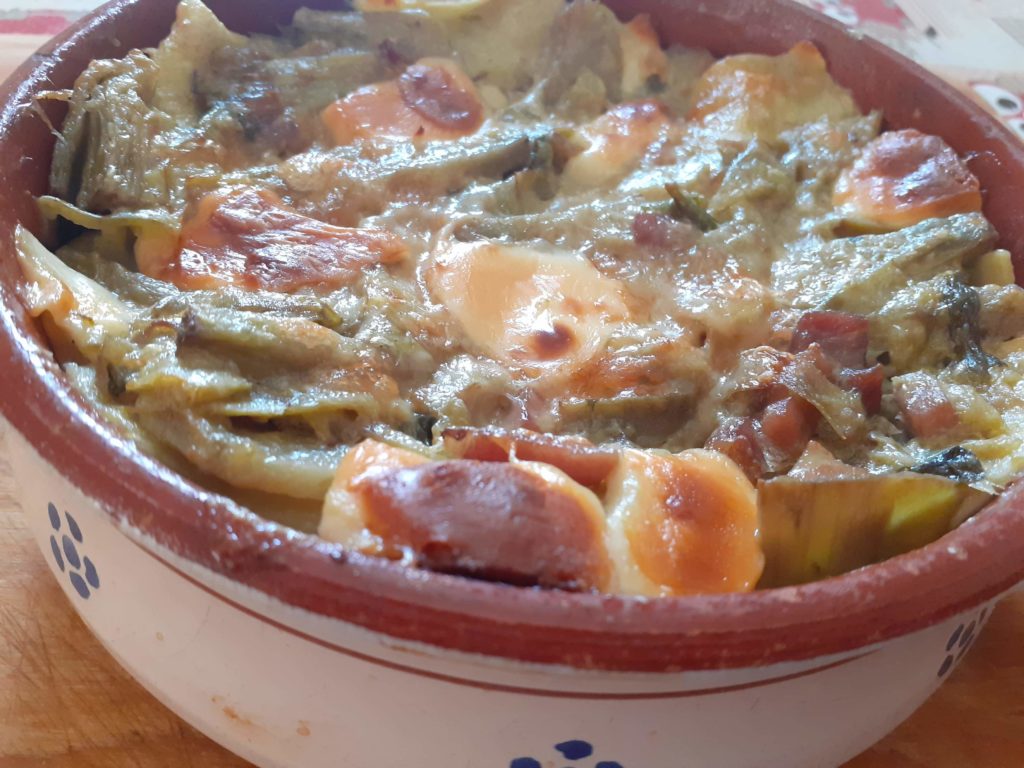 Lasagne ai carciofi