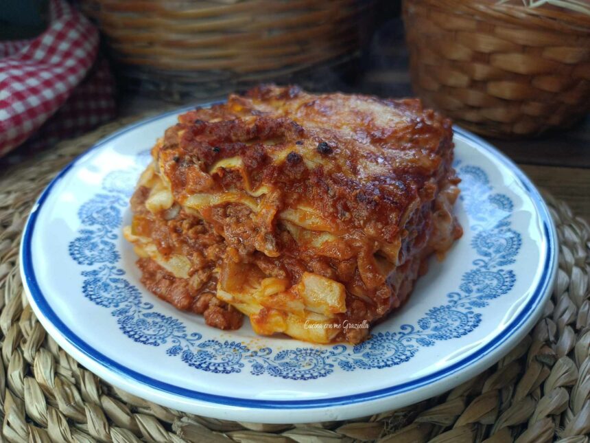 Lasagne alla bolognese