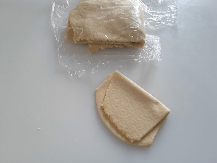 sfoglie chiacchiere in pellicola