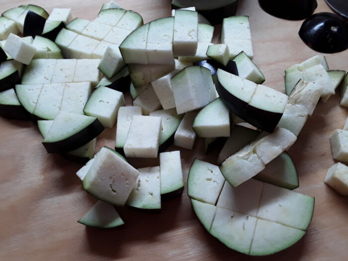 Melanzane a tocchetti