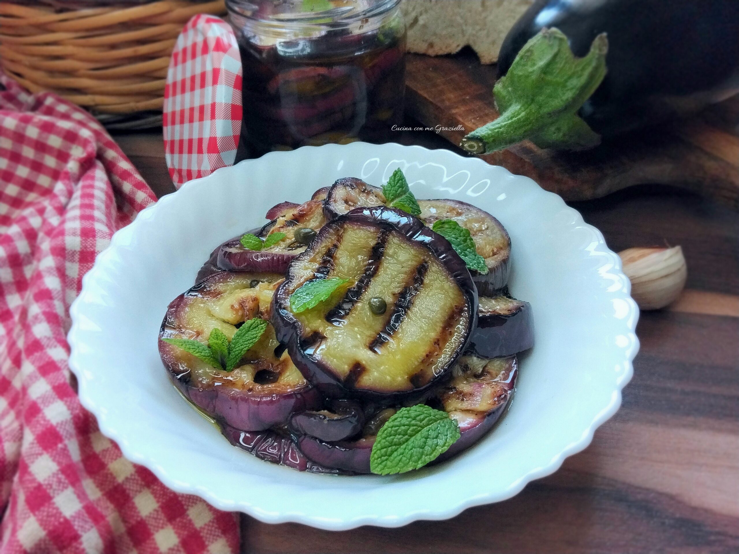 Melanzane grigliate sott'olio