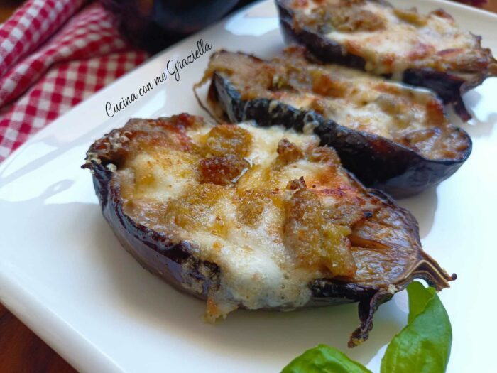 Melanzane in bianco al forno