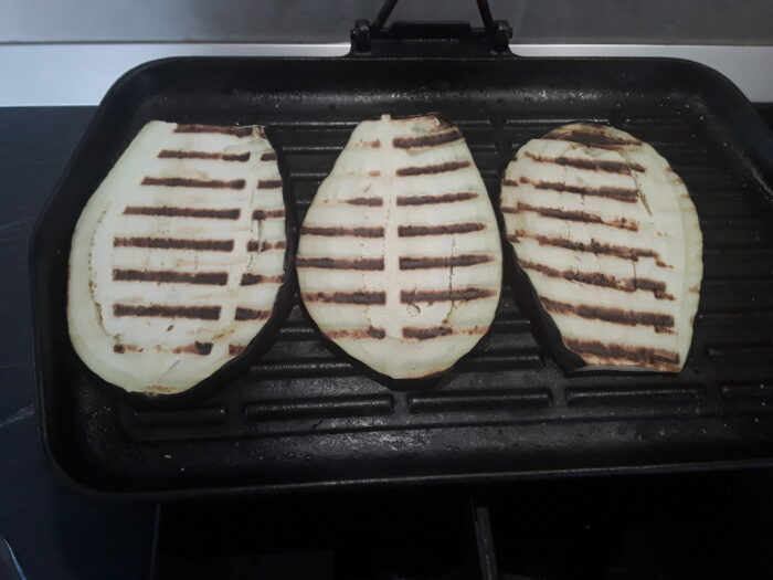 cottura Melanzane su griglia