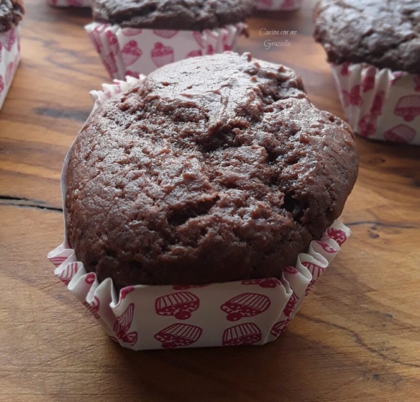 Mini plumcake al cacao senza uova