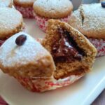 Muffin al caffè ripieni di nutella