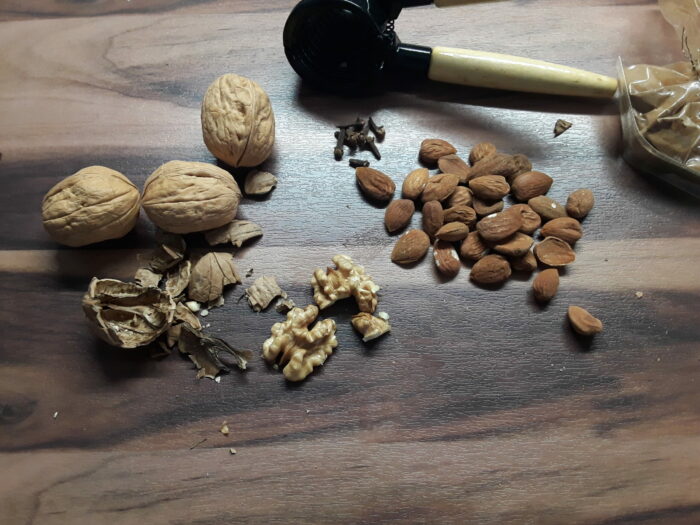 mandorle noci cannella