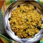 Orzotto zucchine e zafferano