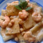 Paccheri ceci e mazzancolle