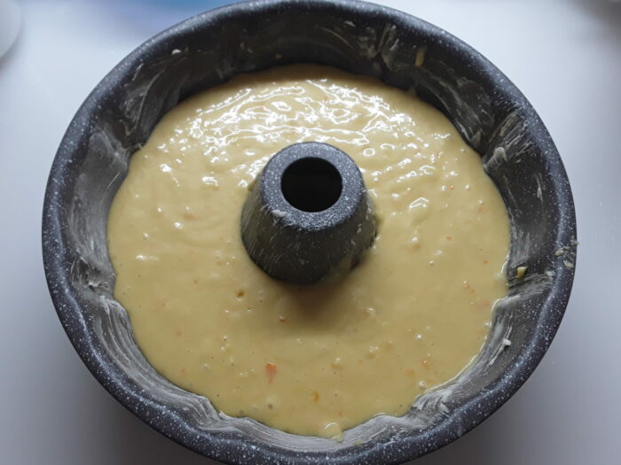 Pan d'arancio crudo