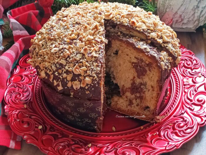 Panettone alla nutella