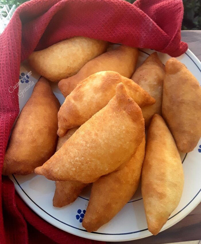 panzerotti pugliesi - ricetta impasto con patate.