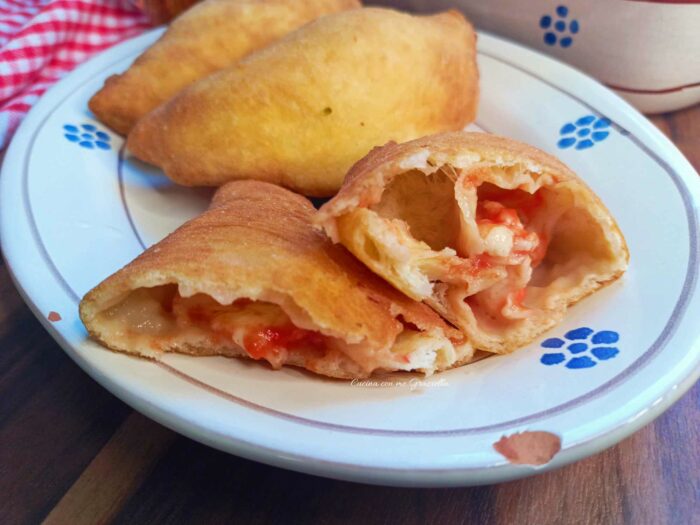 Panzerotti con impasto alla birra
