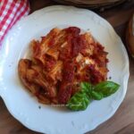 Pasta al forno alla pizzaiola