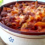 pasta al forno con le polpettine
