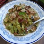 Pasta con crema di zucchine