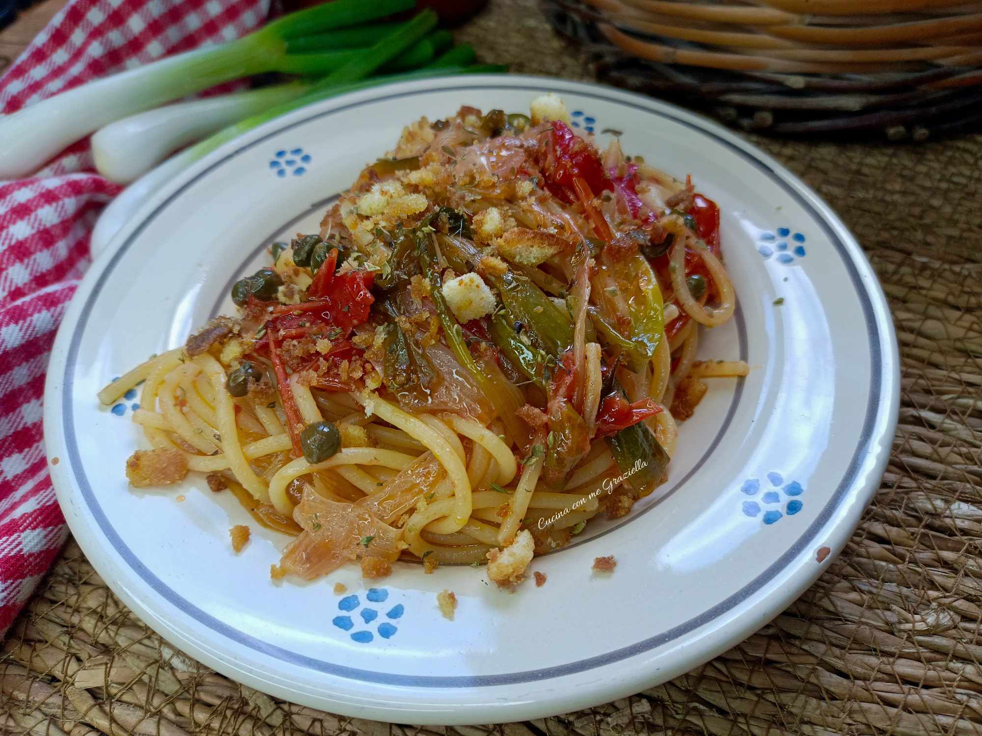Pasta con le cipolle sponsali alla pugliese