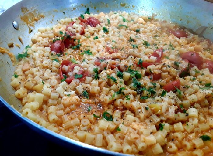 Pasta e baccalà alla pugliese
