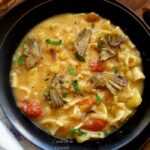 Pasta patate e carciofi