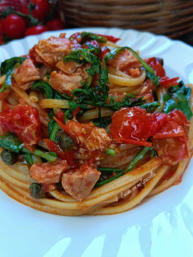 Pasta tonno e rucola