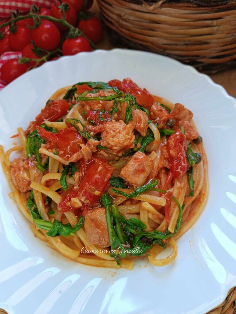 Pasta rucola e tonno 
