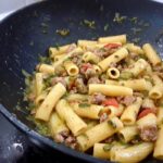 pasta salsiccia e zucchine