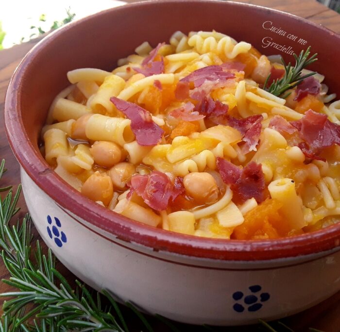 Pasta zucca e ceci Pasta zucca e ceci