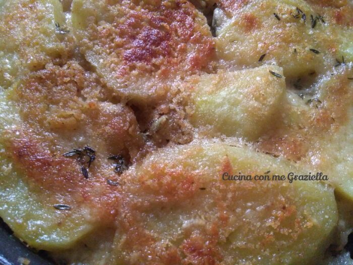 Patate e carciofi al forno