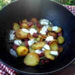 Patate filanti in padella