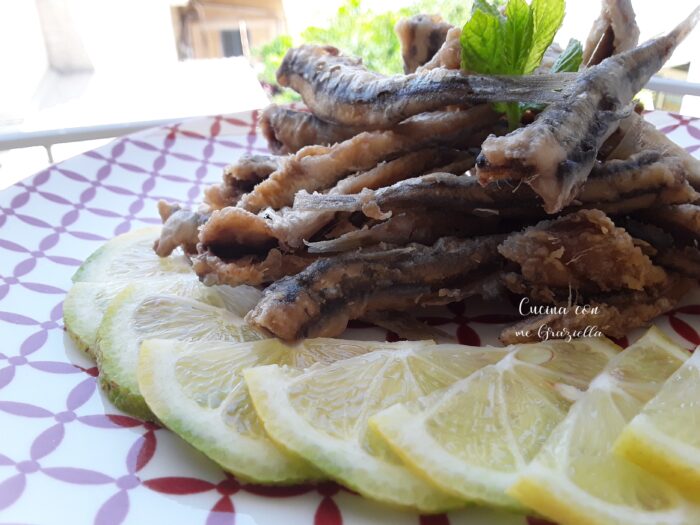 Acciughe fritte in carpione