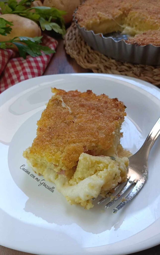 Pizza di patate alla pugliese 