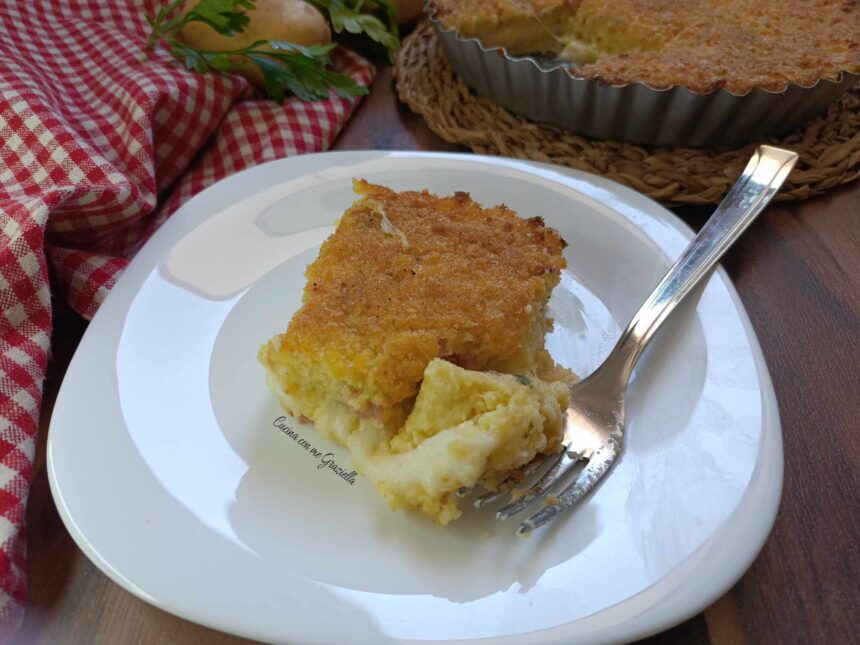 Pizza di patate alla pugliese