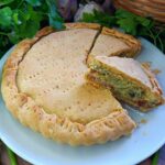 Pizza rustica di carciofi