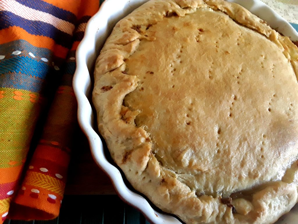 Pizza rustica di carne