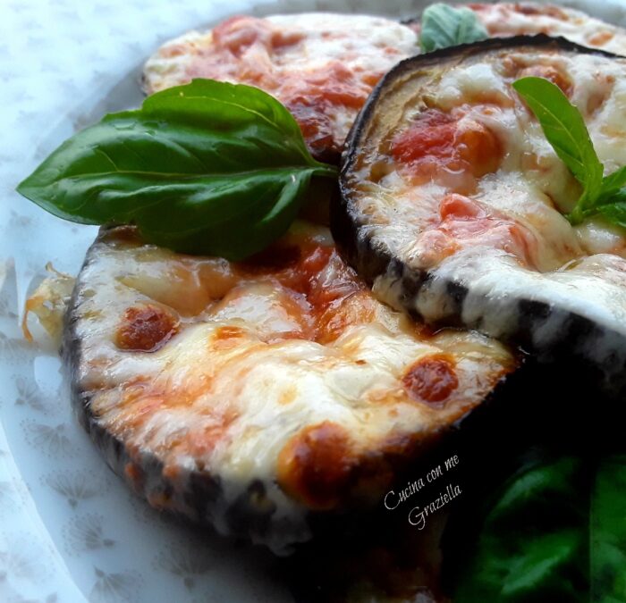 Pizzette di melanzana