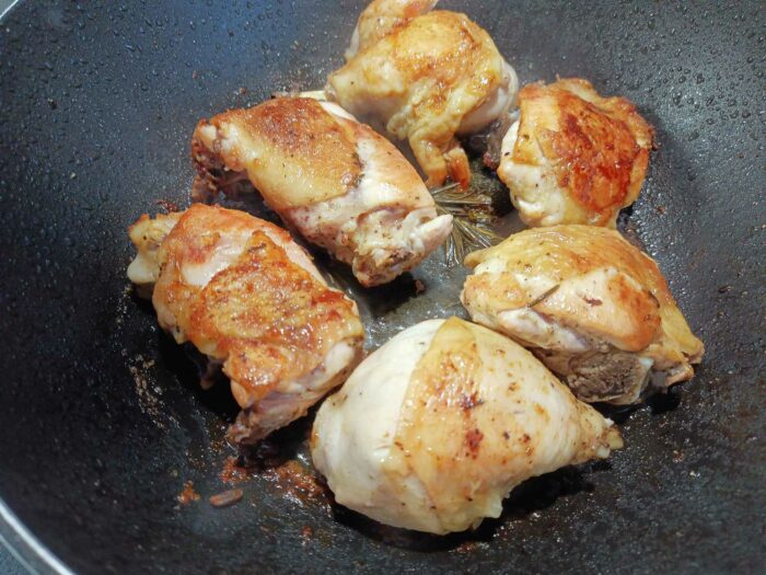 Pollo rosolatura