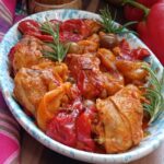 Pollo e peperoni