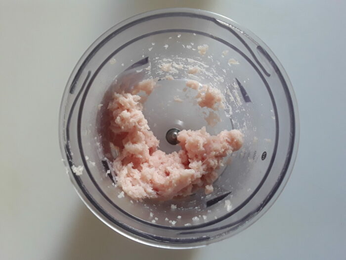 petto di pollo tritato
