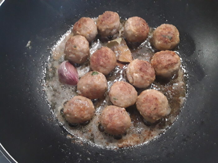 Cottura polpette
