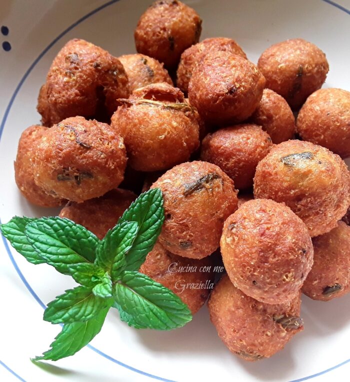 Polpette agli asparagi selvatici