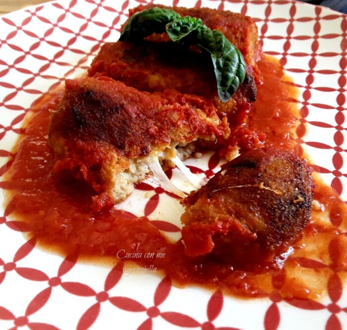 Polpette di melanzane alla parmigiana