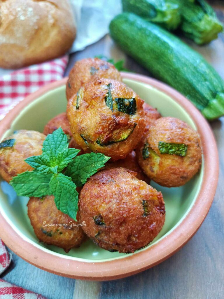 Polpette di pane e zucchine