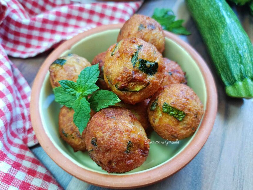 Polpette di pane e zucchine