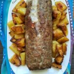 polpettone e patate al forno