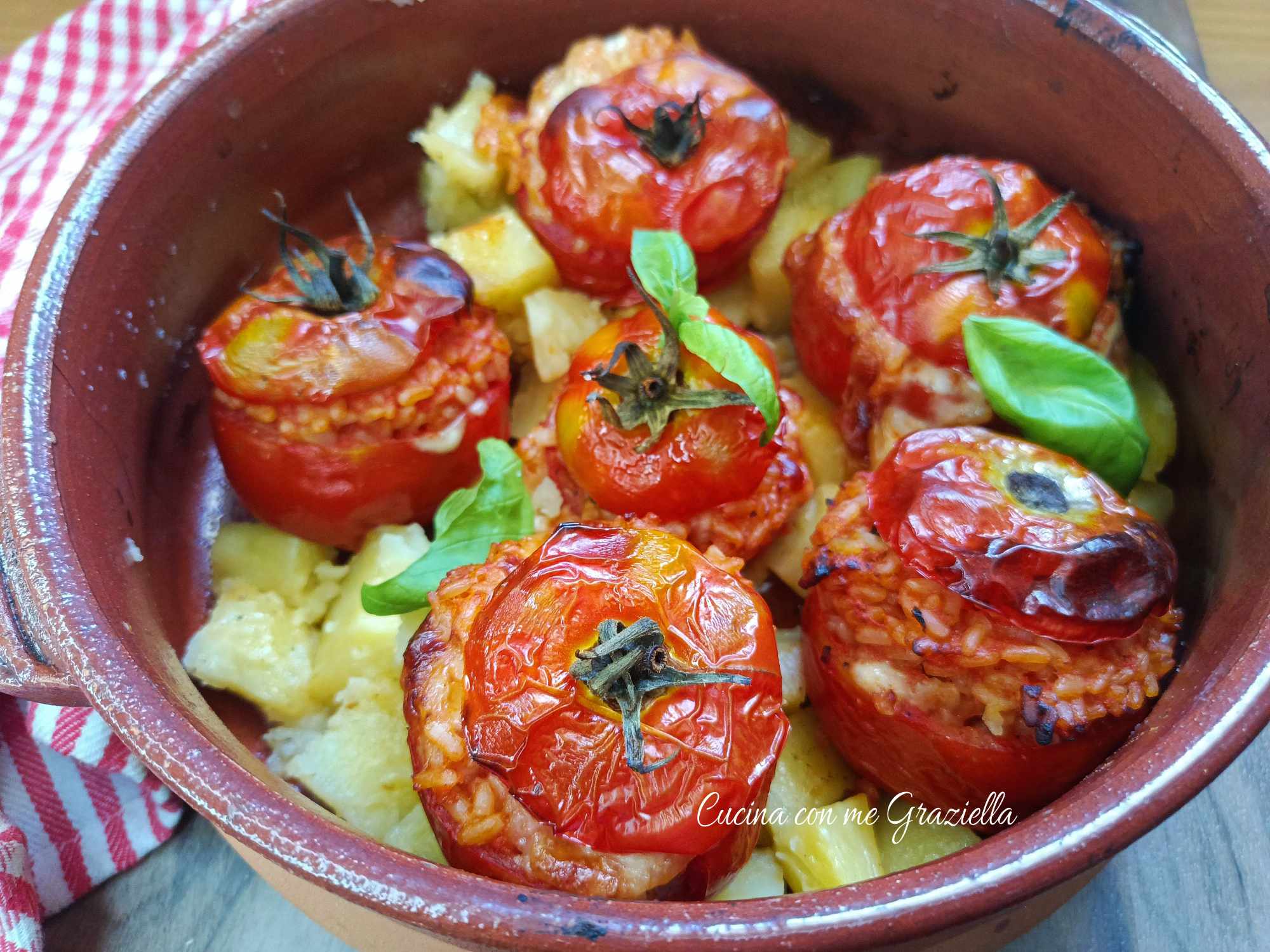 Pomodori ripieni di riso