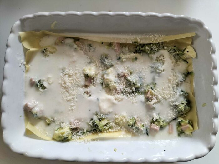 base lasagne in teglia
