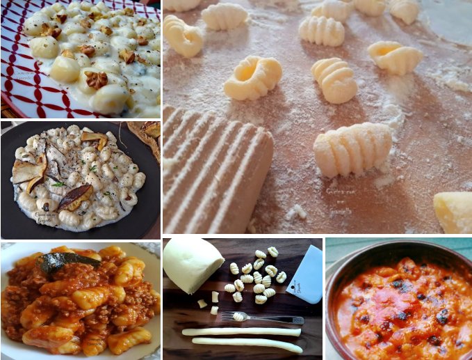 Raccolta ricette di gnocchi