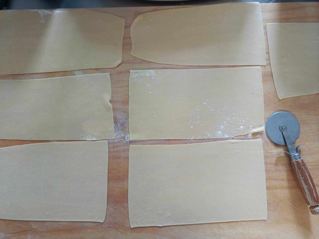 sfoglie di lasagne