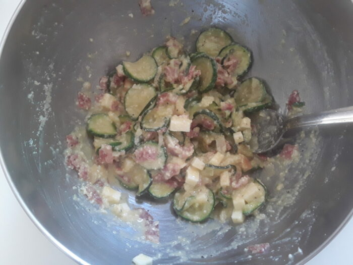 ciotola condimento zucchine